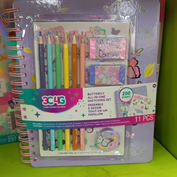 3C4G Butterfly Sketching Set - Pastel Colors - Picture 5 of 5